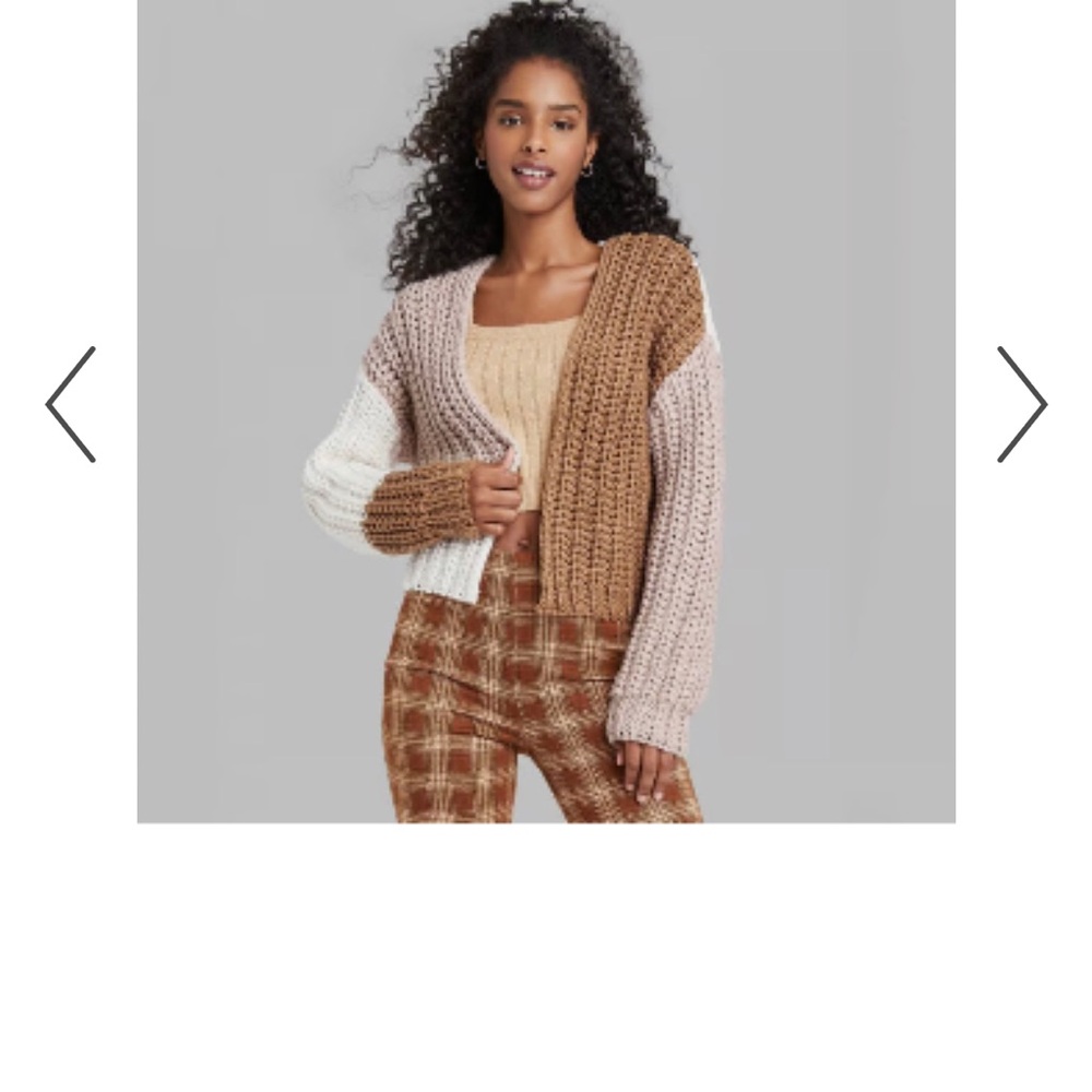 Cute knit cardi